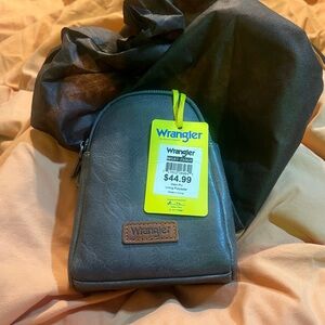 Wrangler Gray Crossbody Purse
